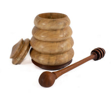 Load image into Gallery viewer, Maple Honey Pot & Dipper