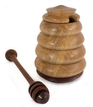 Load image into Gallery viewer, Maple Honey Pot & Dipper