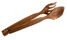 Load image into Gallery viewer, Walnut Salad Tongs