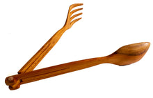 Load image into Gallery viewer, Yew Salad Tongs