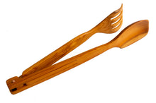 Load image into Gallery viewer, Yew Salad Tongs
