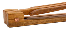 Load image into Gallery viewer, Peach Wood Salad Tongs