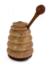 Load image into Gallery viewer, Maple Honey Pot &amp; Dipper